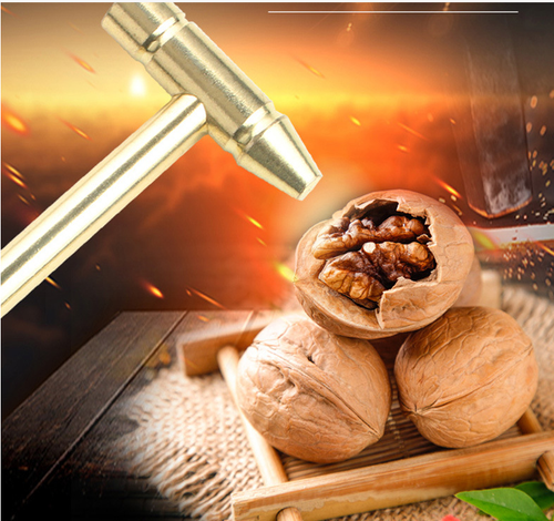 Copper Hammer 5 in 1 Multifunctional Hammer Built-in Small Screwdriver Indoor Outdoor Mini Tool in Stock