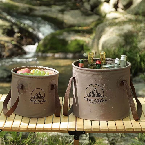 Foldable outdoor multifunctional bucket
