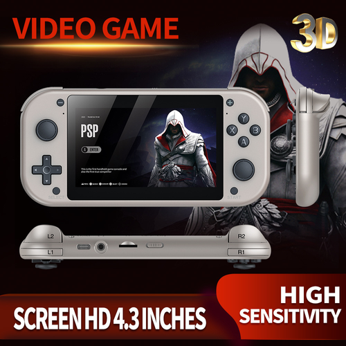 M17 4.3-Inch 3D Handheld Game Console Portable Portable Video Game PlayersMI7