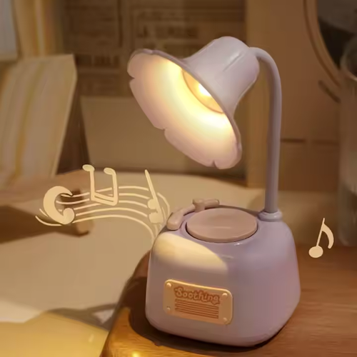 New creative retro phonograph table lamp ornaments unlimited dimming birthday gift charging music night light