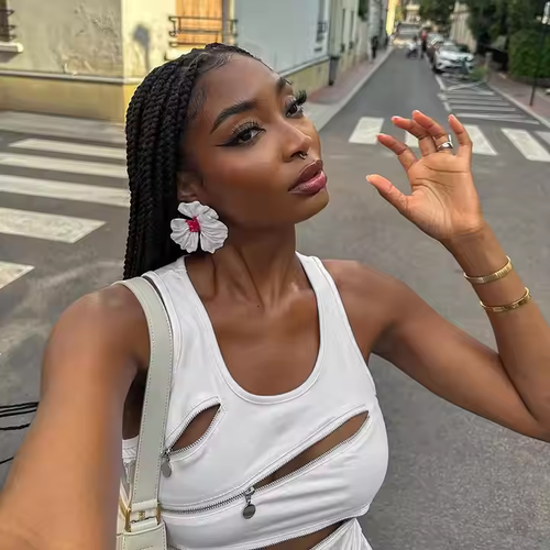 2025 Spring Boutique Trendy Cool Girls Zipper Designer Sleeveless Women's tank Tops