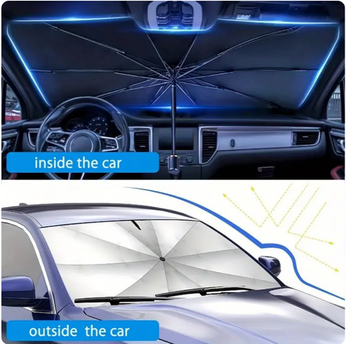 Car windshield sunshade