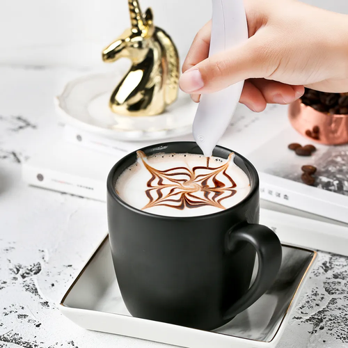 Coffee Latte Art Carving Spice Pen