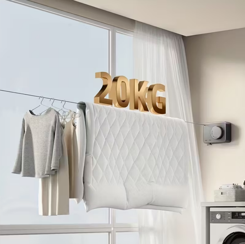 Invisible Square Clothes Drying Rope