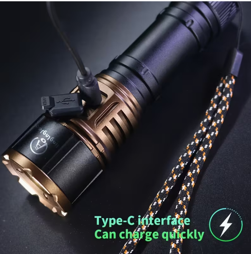 An Aluminum Alloy Flashlight