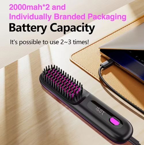 Hair Straightener Brush