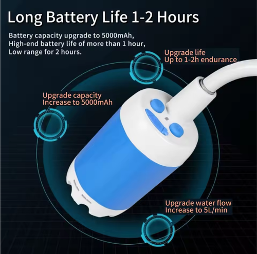 Rechargeable Shower