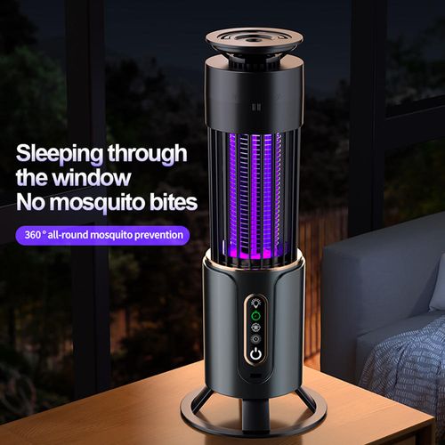 Compact Portable Electric UV Mosquito Trap Lamp: New Multi-Functional USB Rechargeable Mosquito Killer