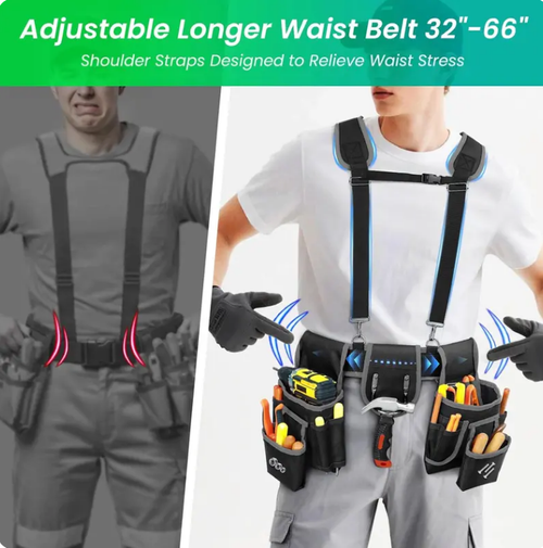 Heavy Duty Magnetic Tool Belts