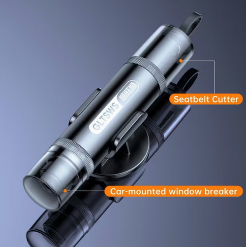 Car Window Breaker with Seatbelt Cutter