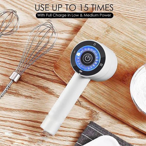 Electric Hand Mixer Egg Beater Usb Rechargeable for Indoor and Outdoor for Egg and Cream