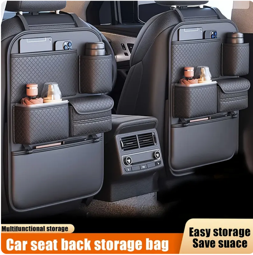 Car Seat Back Organizer | Waterproof Multi Pocket Car Storage Bag Ghana