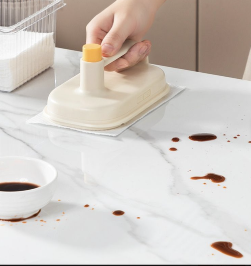 Dirt Removal Rag and Brush Kitchen Cleaning Brush Trays Dirt Remover Magical Brush