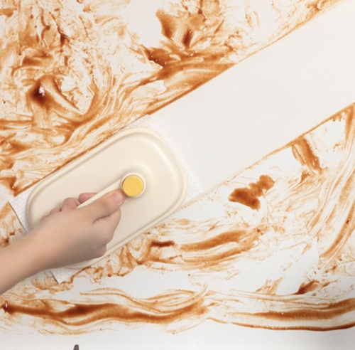 Dirt Removal Rag and Brush Kitchen Cleaning Brush Trays Dirt Remover Magical Brush