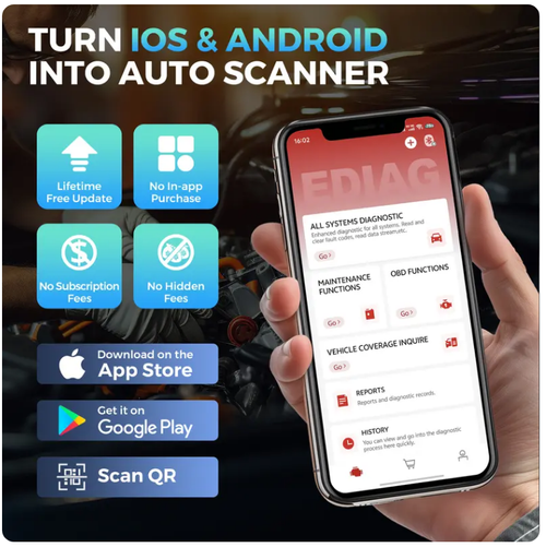 Car Code Scanner Reader