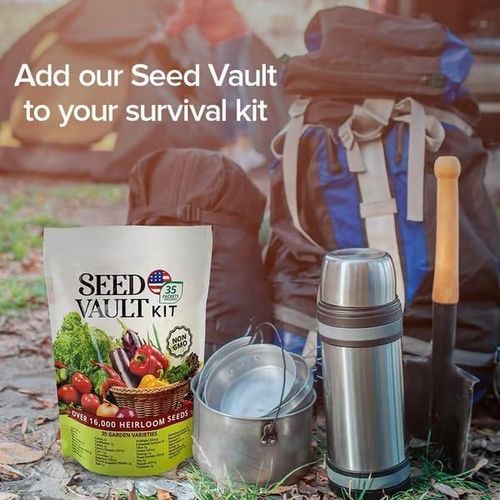 Vegetable Seed Vault Kit