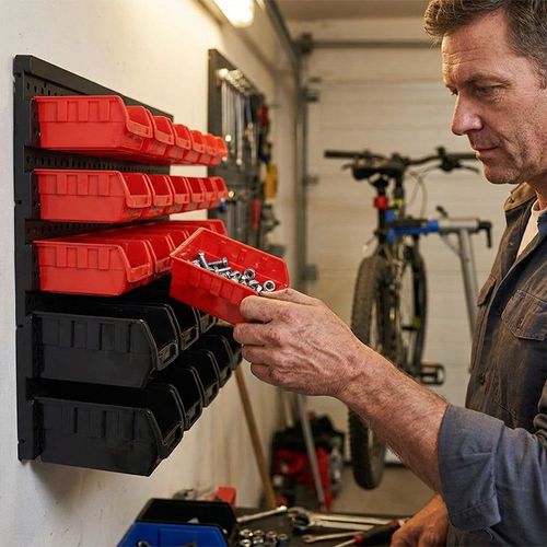 Wall Mount 30-Bin Organizer