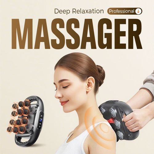 Multi-Functional Automatic 12-Head Muscle Massager