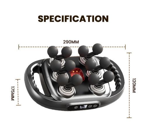 Multi-Functional Automatic 12-Head Muscle Massager