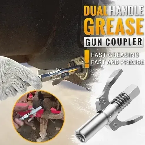 High-Pressure Grease Gun Coupler