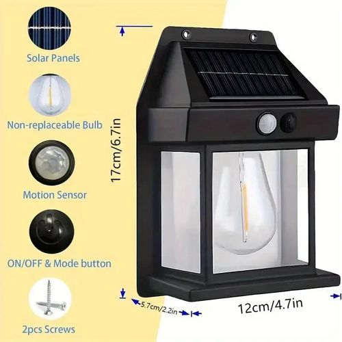Solar Outdoor Wall Lights