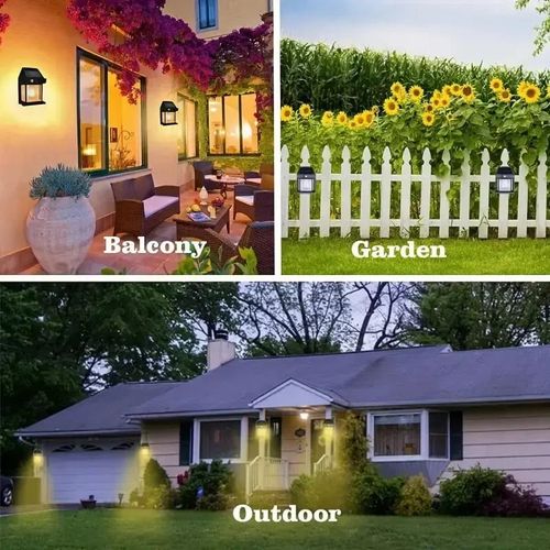 Solar Outdoor Wall Lights