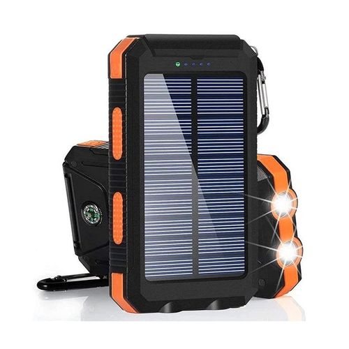 High-Capacity Solar Portable Power Bank