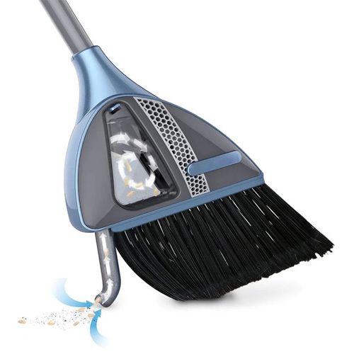 Home Use 2-in-1 Long-Handled Vacuum Cleaner and Broom