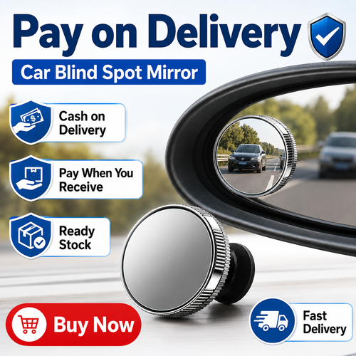 Rearview mirror Car Rear View Mirror Blind Spot Mirror for Daily Driving, Parking, Lane Changing and Car Interior Use, Easy to Install Auto Accessory, COD, Free Shipping, Pay on Delivery