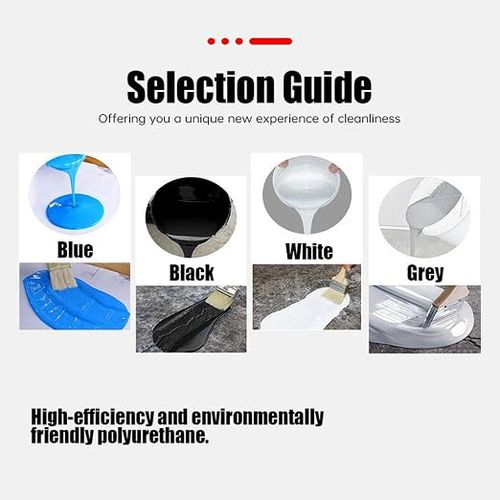 Polyurethane Waterproof Coating, One‑Brush Leak Stop Sealant for Roof Wall Repair