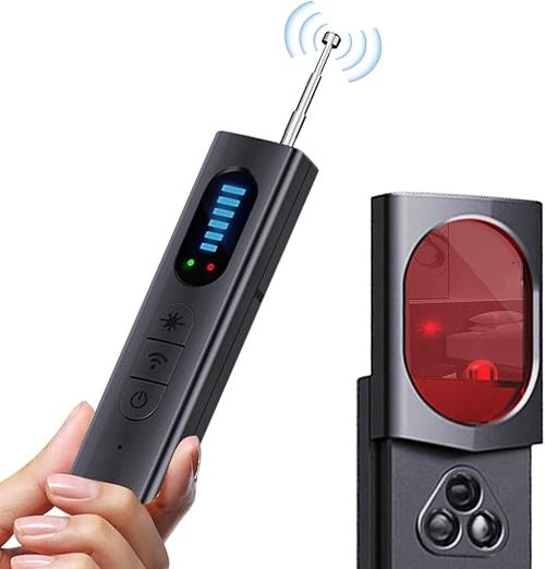 Multi-Function Hidden Camera Detector, Anti-Tracking GPS Bug Scanner for Travel Hotel Privacy Security