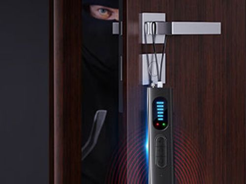Multi-Function Hidden Camera Detector, Anti-Tracking GPS Bug Scanner for Travel Hotel Privacy Security