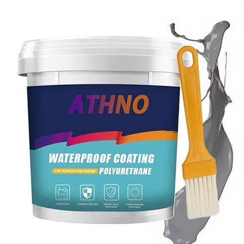 Polyurethane Waterproof Coating, One‑Brush Leak Stop Sealant for Roof Wall Repair