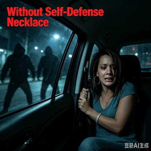 Self-Defense Cross Necklace
