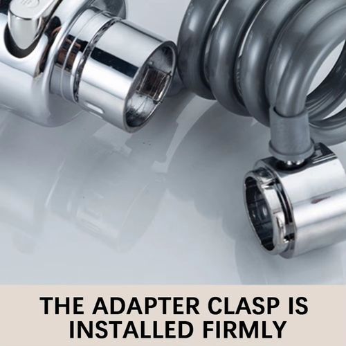 Universal Swivel Faucet Filter, 3‑Speed Stretchable Kitchen Faucet Sprayer Anti‑Splash Water Nozzle