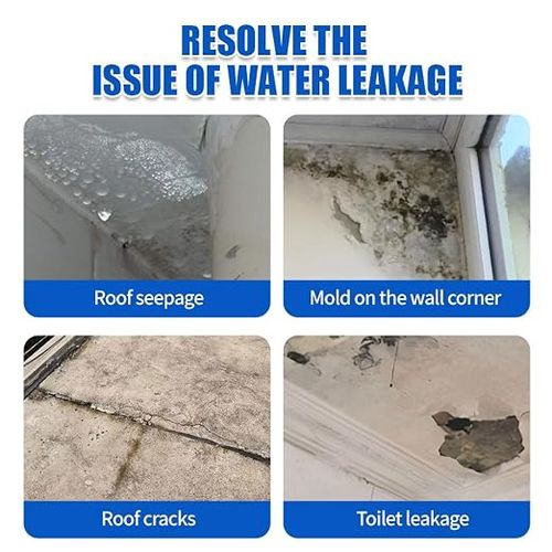 Polyurethane Waterproof Coating, One‑Brush Leak Stop Sealant for Roof Wall Repair