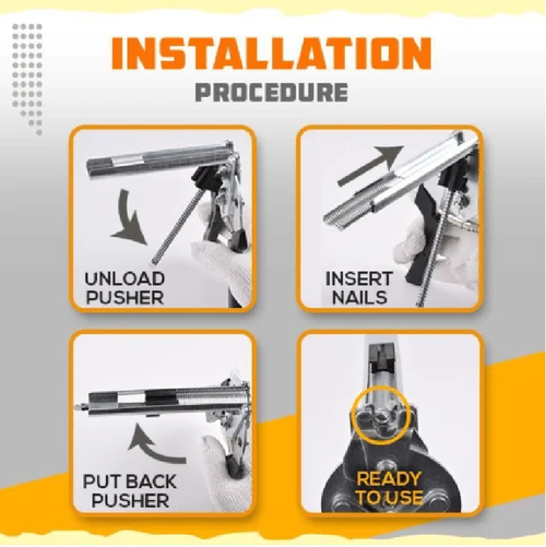 M‑Type Nail Ring Pliers, Hog Ring Pliers Tool for Fence Wire Mesh Animal Cage Installation