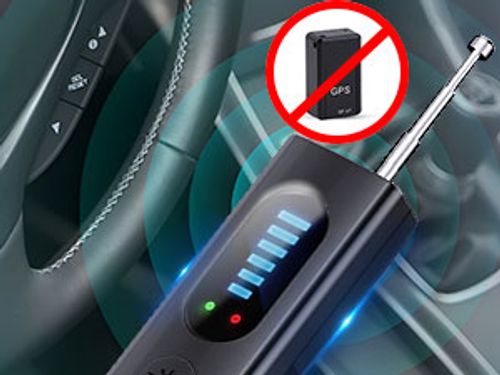 Multi-Function Hidden Camera Detector, Anti-Tracking GPS Bug Scanner for Travel Hotel Privacy Security