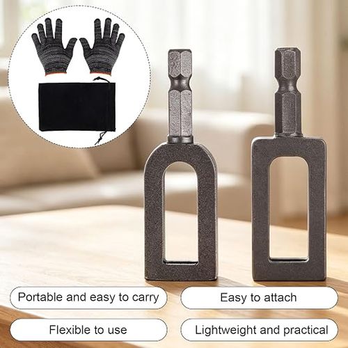 Electric Drill Rebar Tie Wire Winder Hook, Construction Steel Bar Wire Twisting Tool