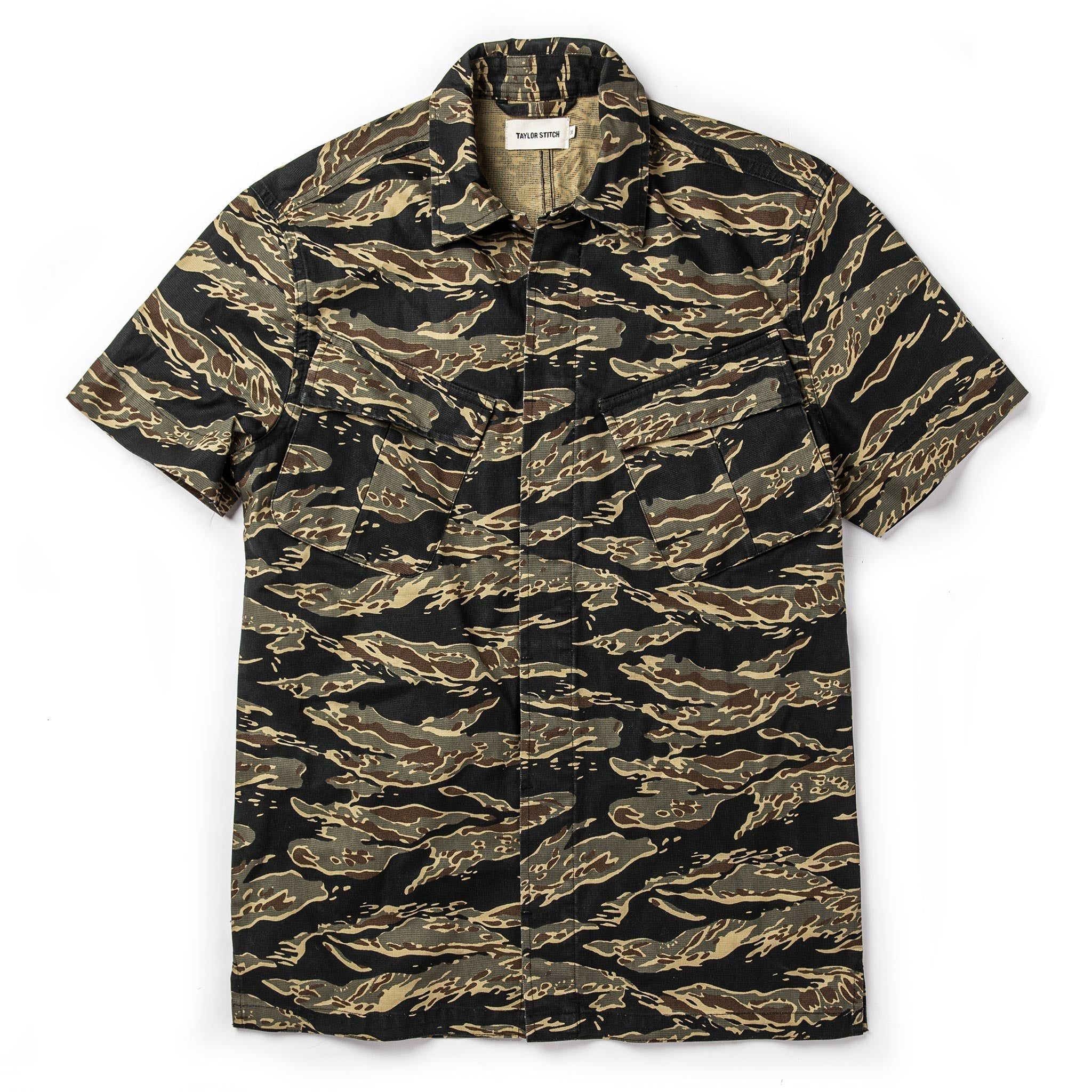 Uasow Jungle Shirt in Tiger Camo