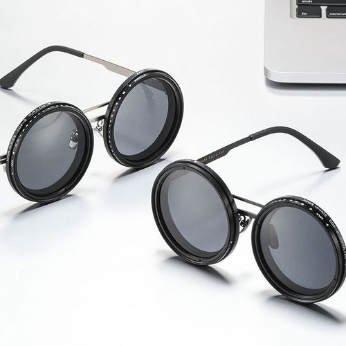 209 Adjustable Tint Sunglasses 9-Level Light Reduction UV400 Anti-UV Polarized Glasses Personalized Tac Fishing Shades