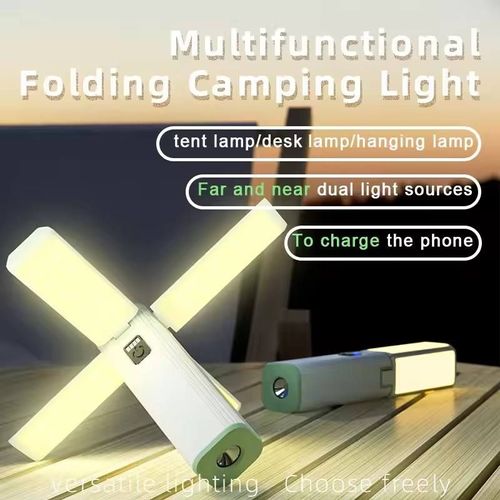 Hanging Desk Lamp Multifunctional Ultralight Portable Solar Flashlight Work Lantern Led Camping Light