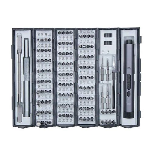 128 in 1 Multi Functional Rechargeable Battery Powered Electric Drill Brushless Combo Sets