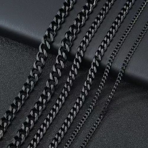 High Quality Stainless Steel Gold Jewelry Necklace Hip Hop Jewelry Cuban Chain Necklace