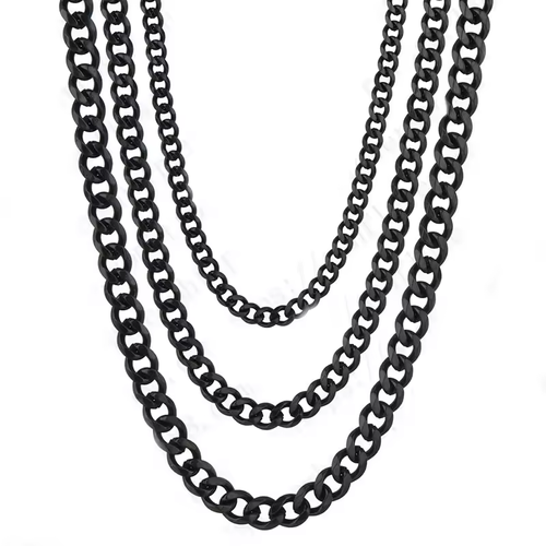 High Quality Stainless Steel Gold Jewelry Necklace Hip Hop Jewelry Cuban Chain Necklace