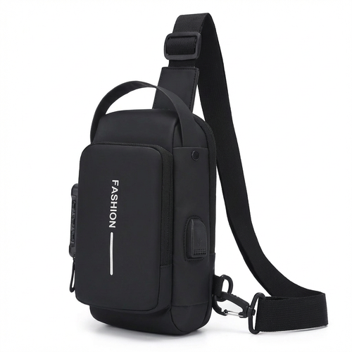 🚨🔥🇦🇴 PROMOÇÃO ESPECIAL LUANDA!—🔒🛡️Bolsa Peitoral Masculina com Cadeado + Porta USB 🔋⚡—📱💼Grande Capacidade para Telemóvel e Acessórios—🕶️Design Moderno e Antifurto—🚶‍♂️Perfeita para Trabalho, Passeio e Dia a Dia— Entrega Grátis + COD! 🚚