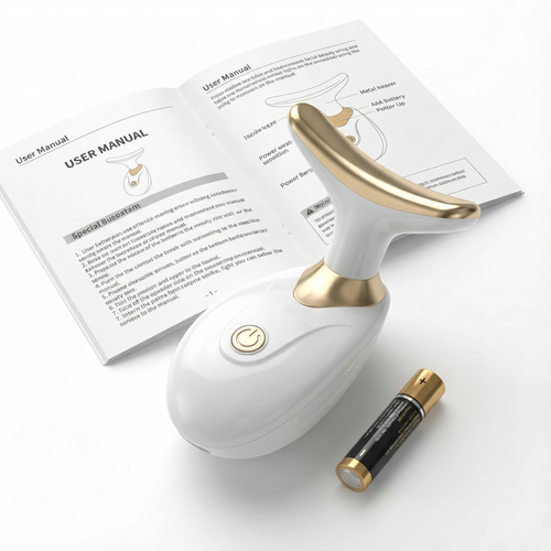 🌸 Luanda 💖💆‍♀️ — Aparelho de Massagem Facial Elegante ✨ — Ideal para Rosto e Pescoço 💎 — Rotina Simples de Beleza em Casa 🏠 — Mais Cuidado, Mais Confiança Todos os Dias 🌷