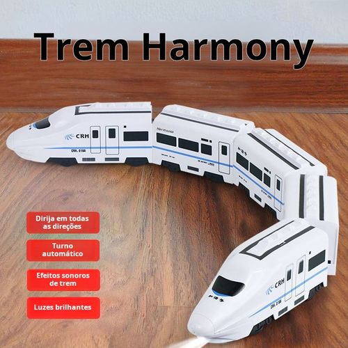 🚄 Brinquedo de Trem Elétrico Realista –Presente ideal para crianças curiosas!🎁