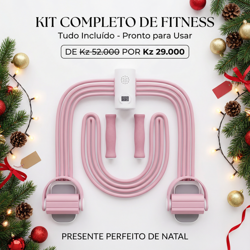 💥 Luanda – Top Vendas 2025 🚀 Elástico Fitness Completo – Pernas, Glúteos e Abdômen em Casa 🏠💪🏽