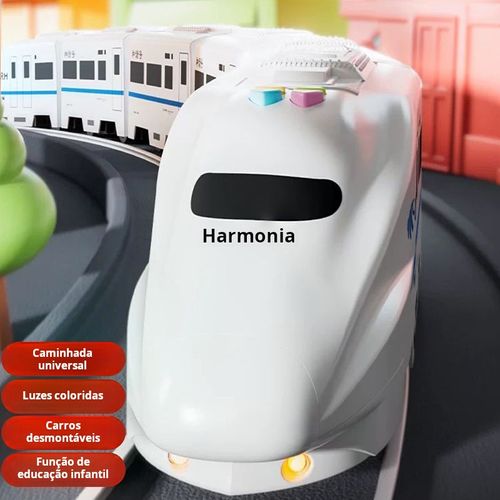 🚄 Brinquedo de Trem Elétrico Realista –Presente ideal para crianças curiosas!🎁